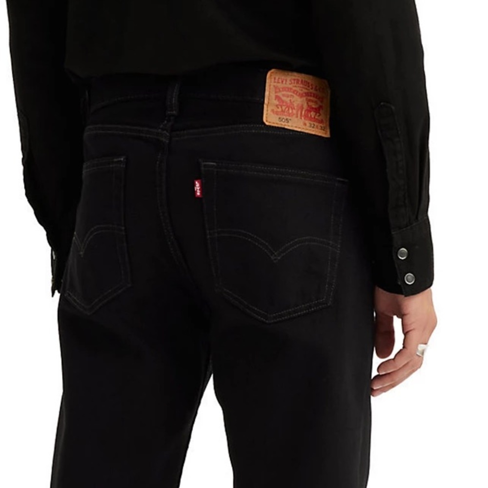 Levi’s 505 Relaxed Fit Cotton Denim Jeans 34x29